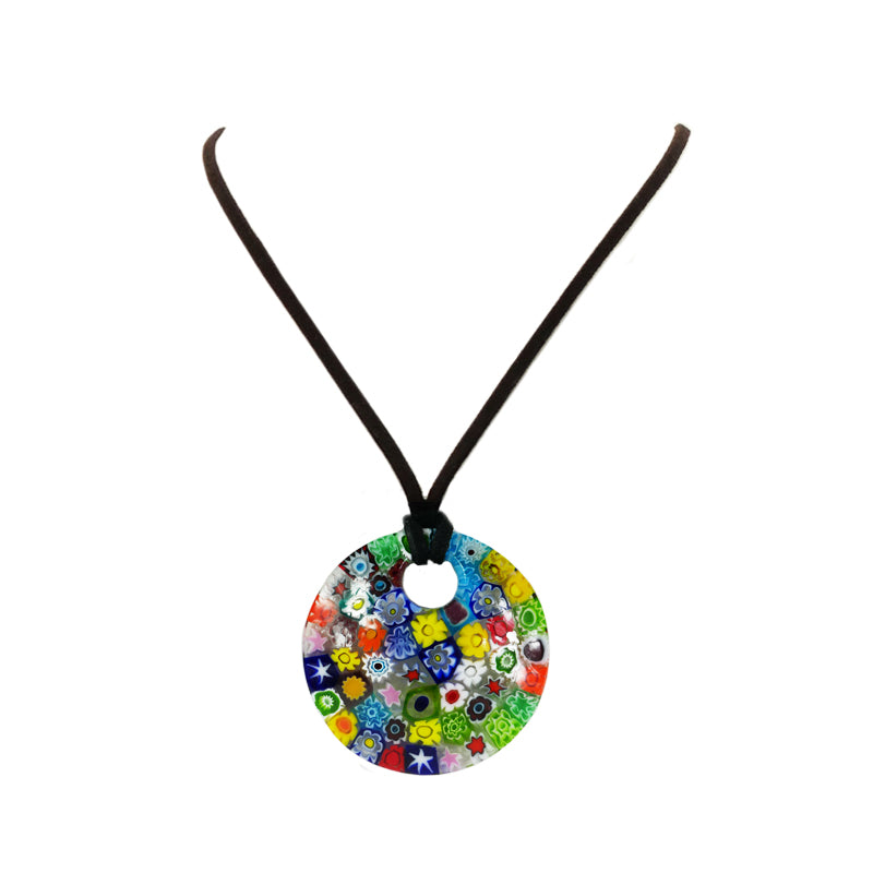 Collana In Vetro Di Murano Veneziano - Antica Murrina - Colori Misti